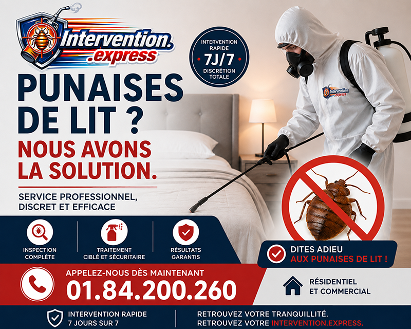 Punaises de Lit Seine Port 77240